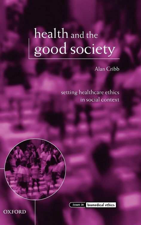Produktbild: Health and the Good Society