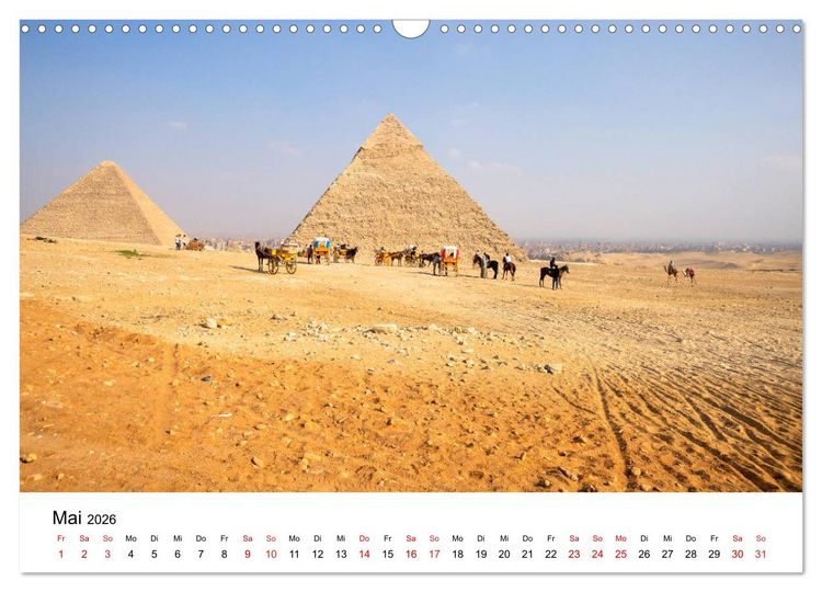 Produktbild: Kairo ganz nah (Wandkalender 2026 DIN A3 quer), CALVENDO Monatskalender