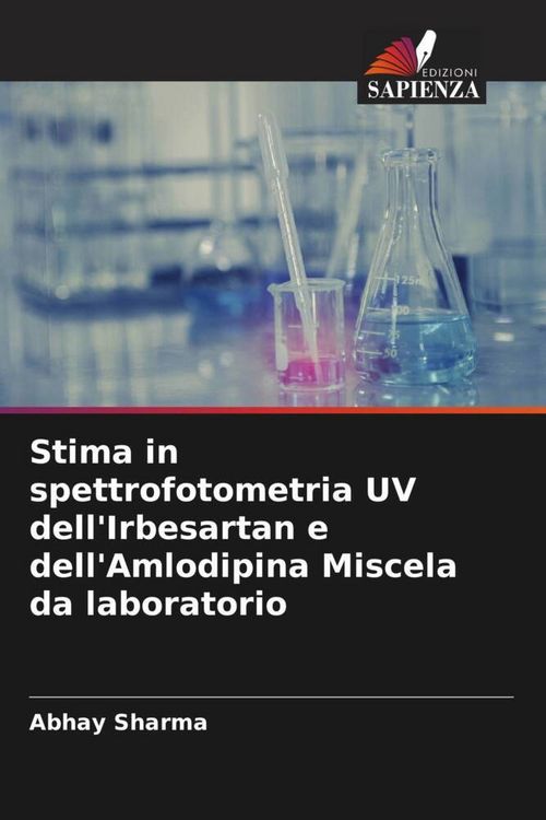 Produktbild: Stima in spettrofotometria UV dell'Irbesartan e dell'Amlodipina Miscela da laboratorio