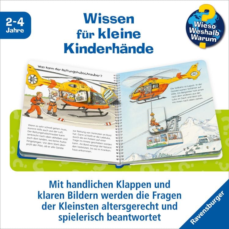 Produktbild: Wieso? Weshalb? Warum? junior, Band 23 - Die Rettungsfahrzeuge