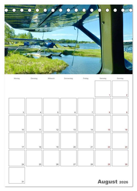 Produktbild: Alaska f&uuml;r alle die genug vom tr&auml;umen haben (Tischkalender 2026 DIN A5 hoch), CALVENDO Monatskalender