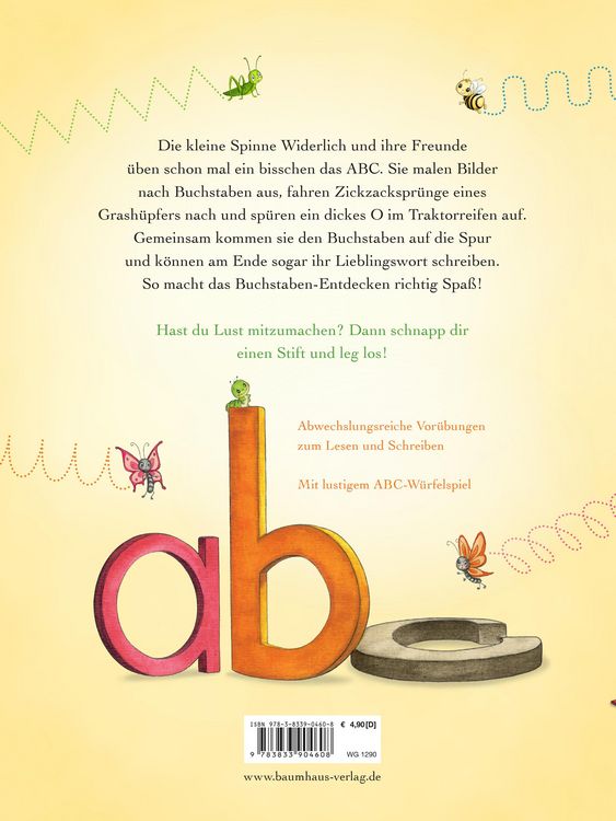 Produktbild: Die kleine Spinne Widerlich - Meine ersten Buchstaben