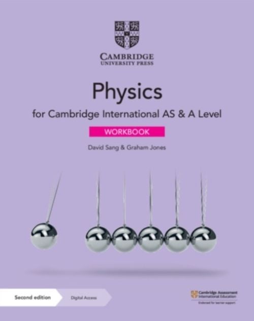 Produktbild: Cambridge International as & a Level Physics Workbook with Digital Access (2 Years)