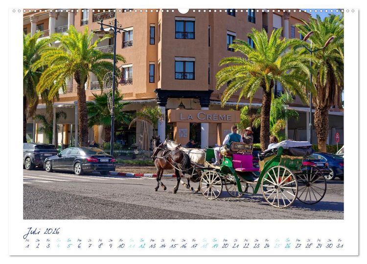 Produktbild: Marrakesch - Oase im W&uuml;stenstaub (hochwertiger Premium Wandkalender 2026 DIN A2 quer), Kunstdruck in Hochglanz