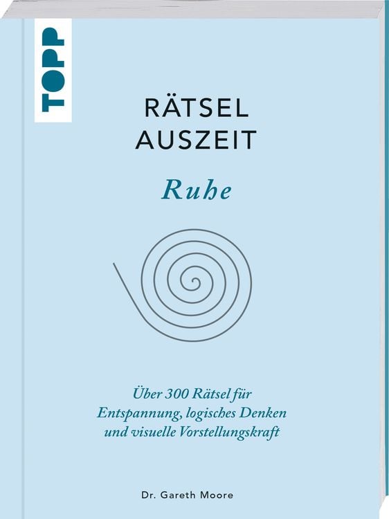 Produktbild: RätselAuszeit - Ruhe. Über 300 Rätsel für Entspannung, logisches Denken und visuelle Vorstellungskraft