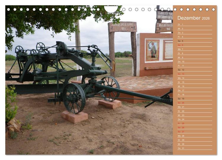 Produktbild: Bilder aus dem Chaco in Paraguay (Wandkalender 2026 DIN A4 quer), CALVENDO Monatskalender