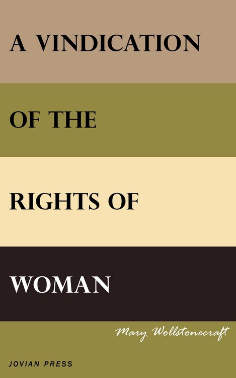 Produktbild: A Vindication of the Rights of Woman