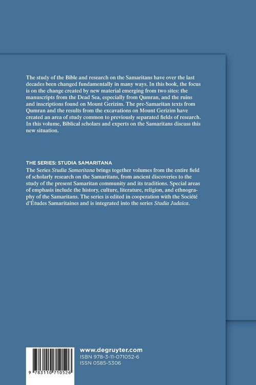 Produktbild: The Bible, Qumran, and the Samaritans