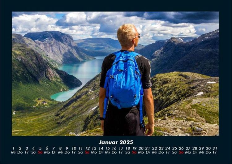 Produktbild: Wanderlust 2025 Fotokalender DIN A4
