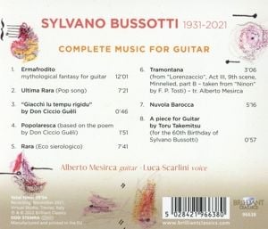 Produktbild: Bussotti:Complete Music For Guitar