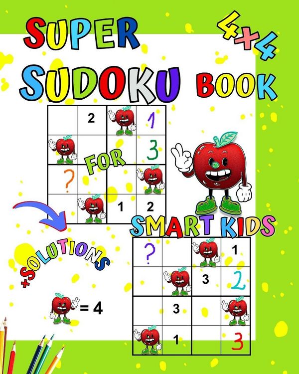 Produktbild: Super Sudoku Book for smart kids