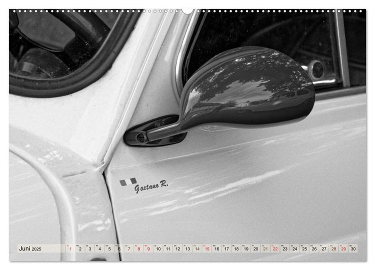 Produktbild: il Cinquecento - Details im Fokus - im Look eines legend&auml;ren Analogfilms (hochwertiger Premium Wandkalender 2025 DIN A2 quer), Kunstdruck in Hochglanz