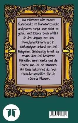 Produktbild: Abiturvorbereitung f&uuml;r das Fach Kunst mit @hannasroth, "Komplement&auml;rkontraste"