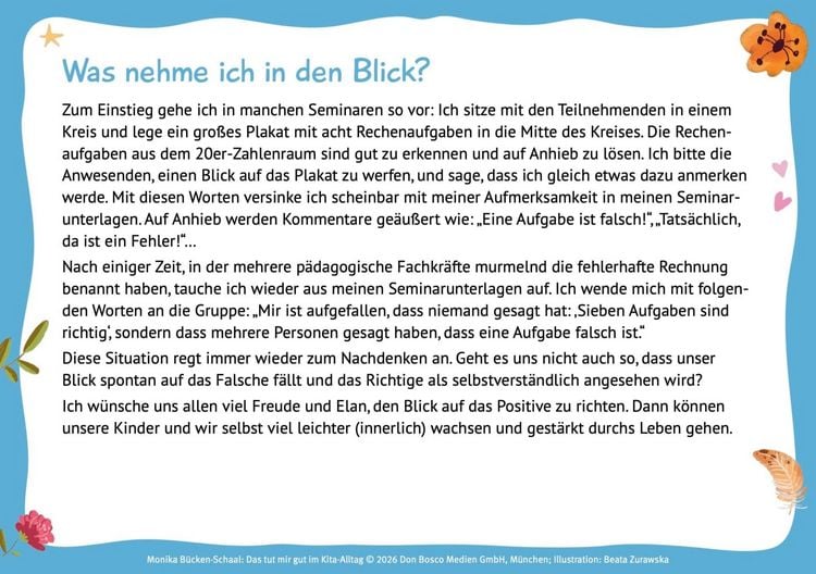 Produktbild: Das tut mir gut im Kita-Alltag