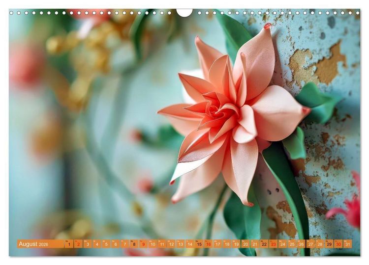 Produktbild: Origami-Formen (Wandkalender 2026 DIN A3 quer), CALVENDO Monatskalender