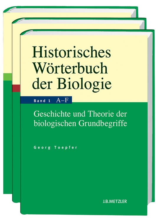 Produktbild: Historisches W&ouml;rterbuch der Biologie