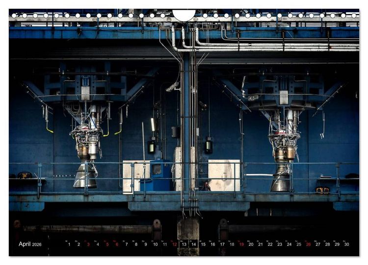 Produktbild: Space Shuttle. Impressionen aus der Raumfahrt (Wandkalender 2026 DIN A4 quer), CALVENDO Monatskalender