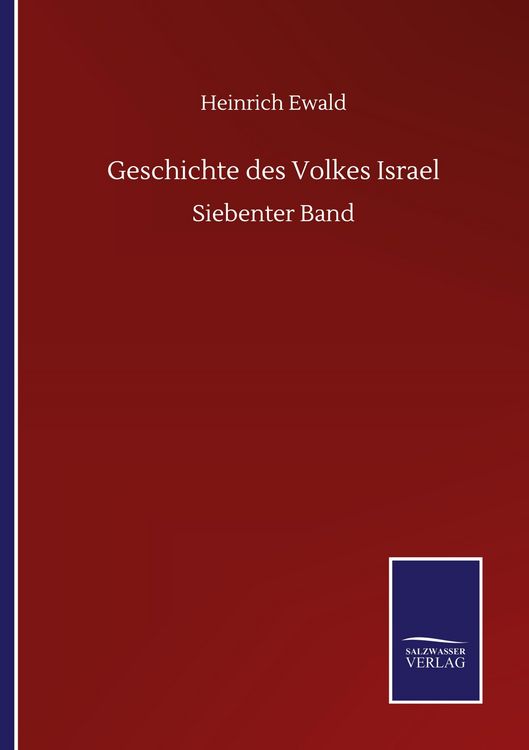 Produktbild: Geschichte des Volkes Israel