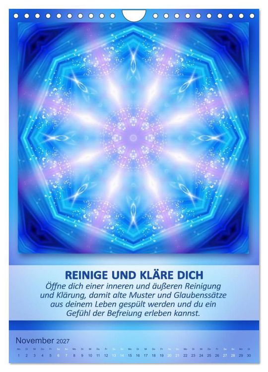 Produktbild: Light Energy Mandalas - Kalender - Vol. 2 (Wandkalender 2027 DIN A4 hoch), CALVENDO Monatskalender