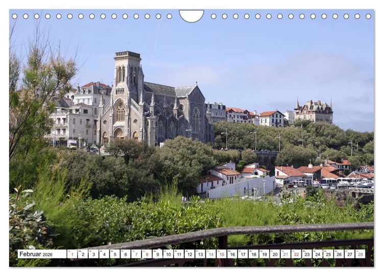 Produktbild: Biarritz (Wandkalender 2026 DIN A4 quer), CALVENDO Monatskalender