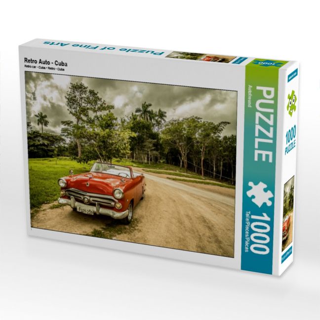 Produktbild: Retro Auto - Cuba (Puzzle)