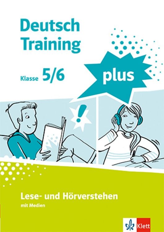 Produktbild: Hör- und Leseverstehen 1. Schülerarbeitsheft mit Lösungen Klasse 5/6