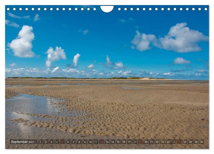 Produktbild: Amrum Insel am Wattenmeer (Wandkalender 2027 DIN A4 quer), CALVENDO Monatskalender