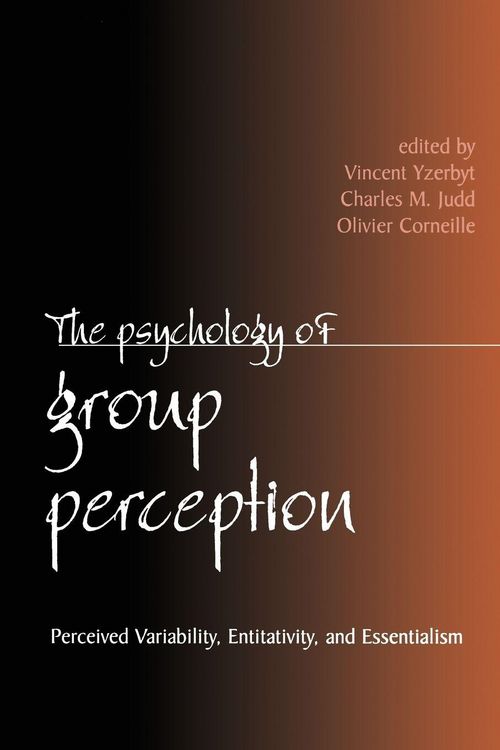 Produktbild: The Psychology of Group Perception