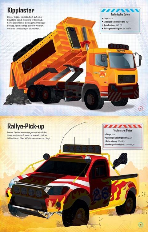 Produktbild: Der gro&szlig;e Stickerspa&szlig;: Trucks