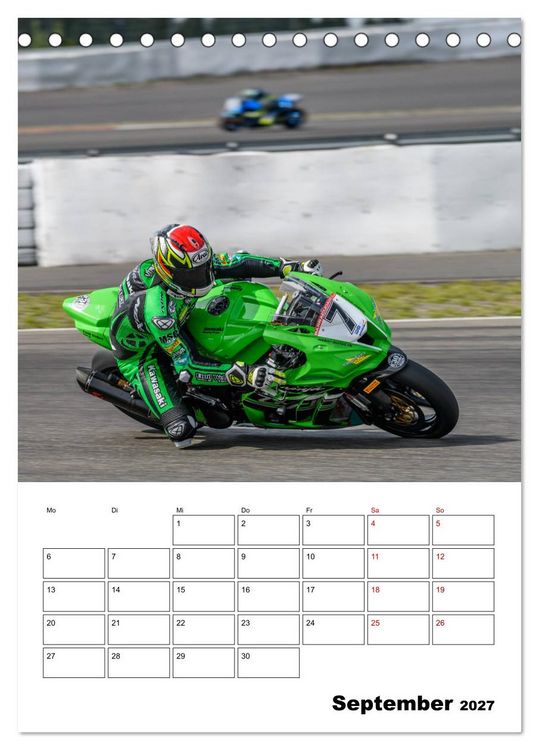 Produktbild: SuperBikes (Tischkalender 2027 DIN A5 hoch), CALVENDO Monatskalender