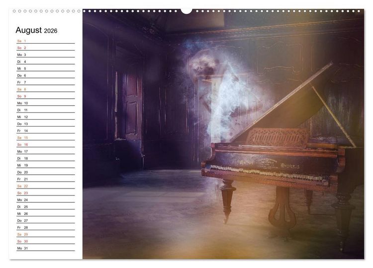 Produktbild: Geheimnisvolle Ballettwelt (hochwertiger Premium Wandkalender 2026 DIN A2 quer), Kunstdruck in Hochglanz