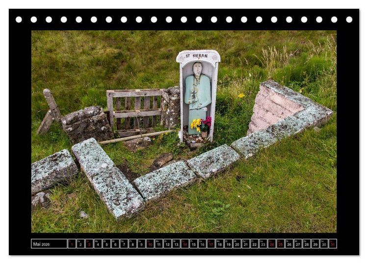 Produktbild: IRLAND - Mystische Orte (Tischkalender 2026 DIN A5 quer), CALVENDO Monatskalender