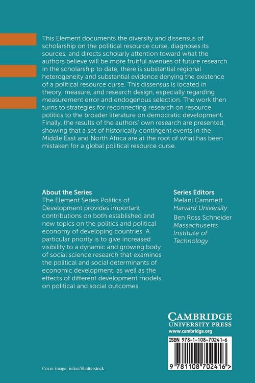 Produktbild: Rethinking the Resource Curse