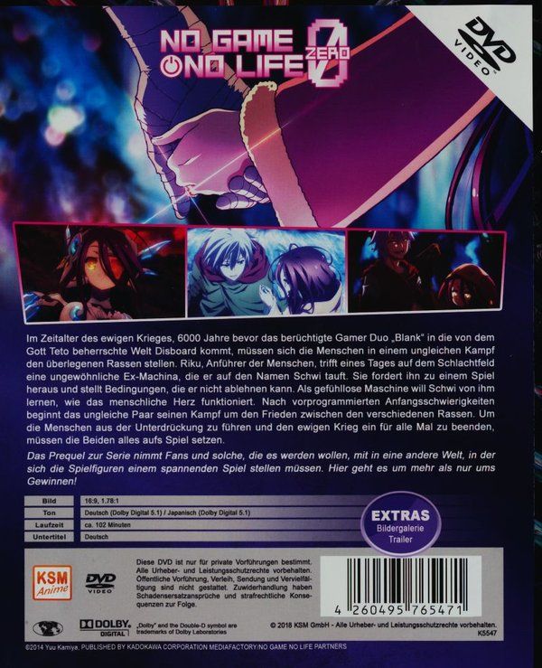 Produktbild: No Game No Life - Zero