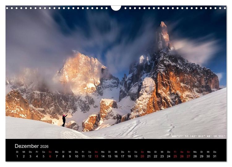 Produktbild: More Wild, Wild Places 2026 (Wandkalender 2026 DIN A3 quer), CALVENDO Monatskalender