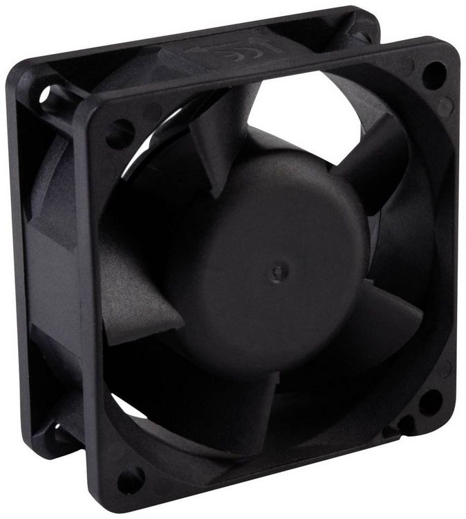 Produktbild: Wallair 20 100 308 Axiall&uuml;fter 24 V/DC 36 m&sup3;/h (L x B x H) 60 x 60 x 25mm