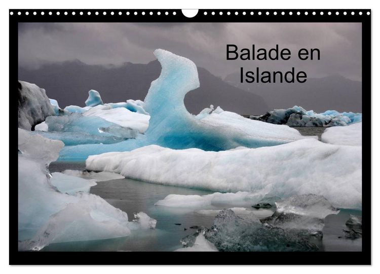 Produktbild: Balade en Islande (Calendrier mural 2026 DIN A3 vertical), CALVENDO calendrier mensuel