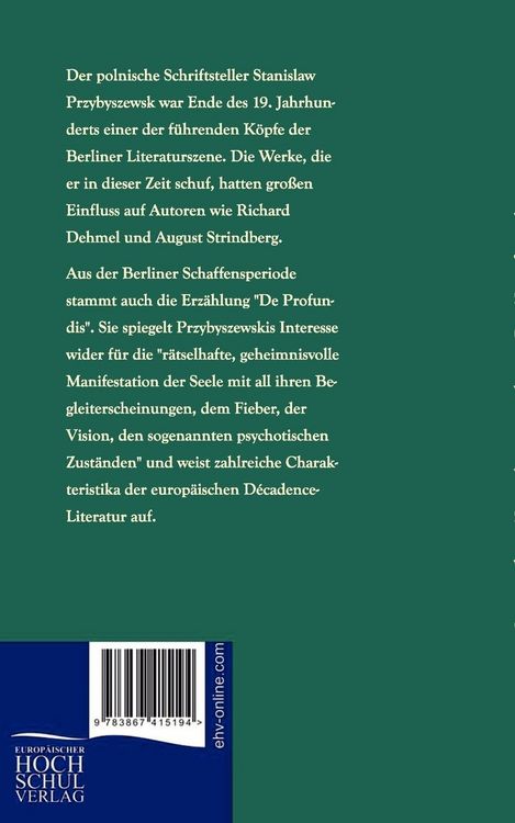 Produktbild: De Profundis
