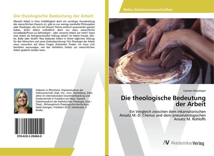 Produktbild: Die theologische Bedeutung der Arbeit