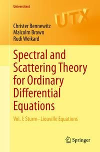 Produktbild: Spectral and Scattering Theory for Ordinary Differential Equations