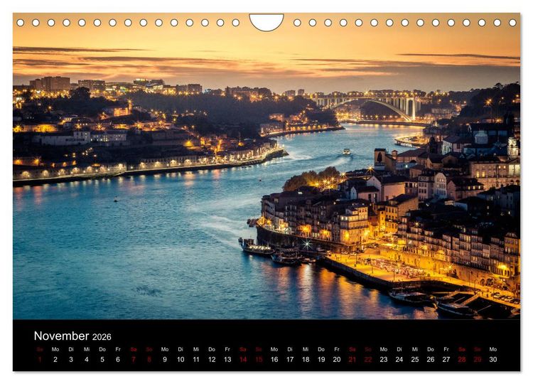 Produktbild: Portugisische Landschaften (Wandkalender 2026 DIN A4 quer), CALVENDO Monatskalender