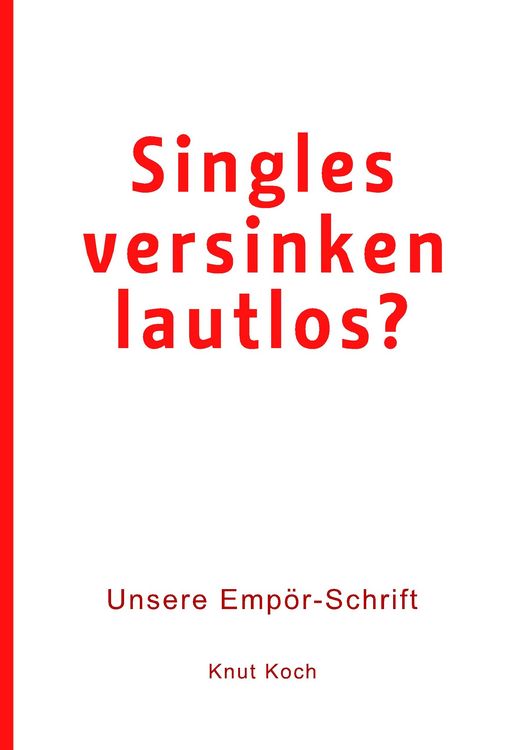 Produktbild: Singles versinken lautlos?