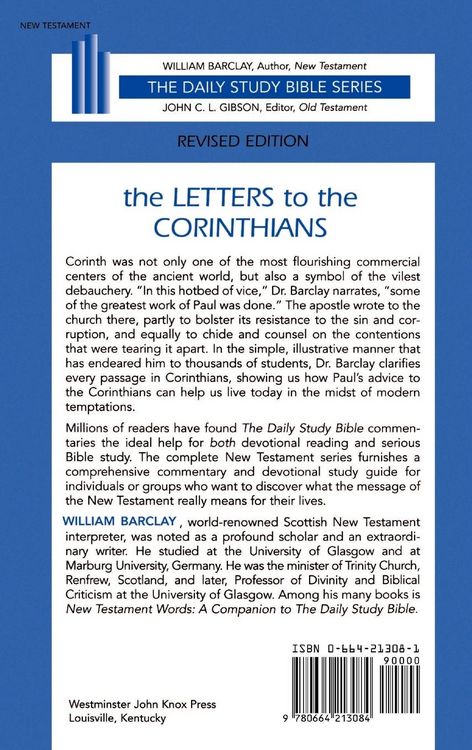 Produktbild: The Letters to the Corinthians
