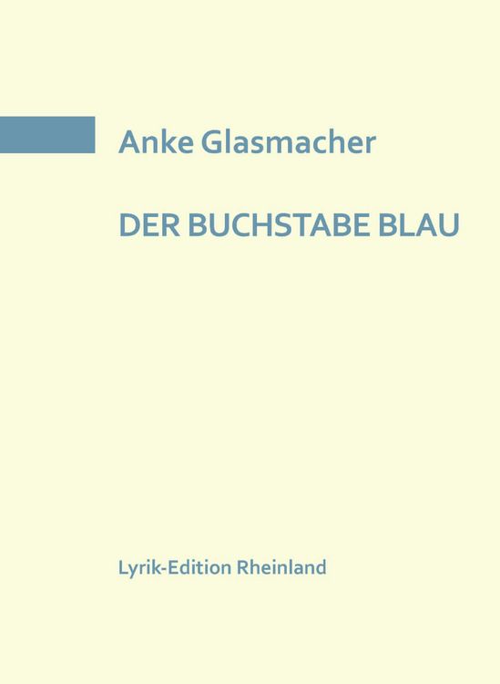 Produktbild: Der Buchstabe blau