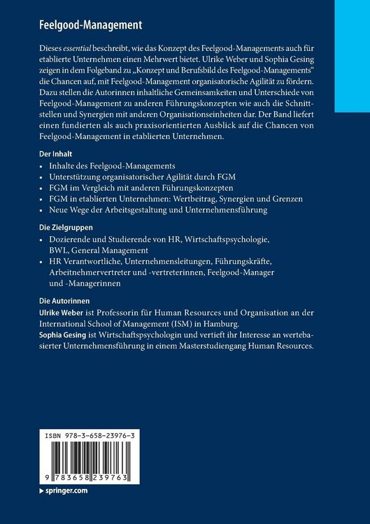 Produktbild: Feelgood-Management