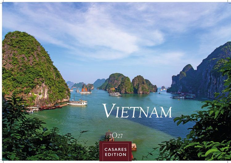 Produktbild: Vietnam Kalender 2027 &ndash; Wandkalender | Fotokalender Asien 35x50cm Grosses Format - Fotos von Vietnams beeindruckenden Landschaften und traditionellem Leben, perfekt f&uuml;r Vietnam-Liebhaber