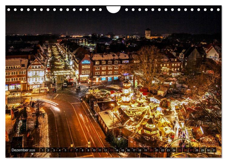 Produktbild: EMDEN Seehafenstadt mit Flair (Wandkalender 2026 DIN A4 quer), CALVENDO Monatskalender