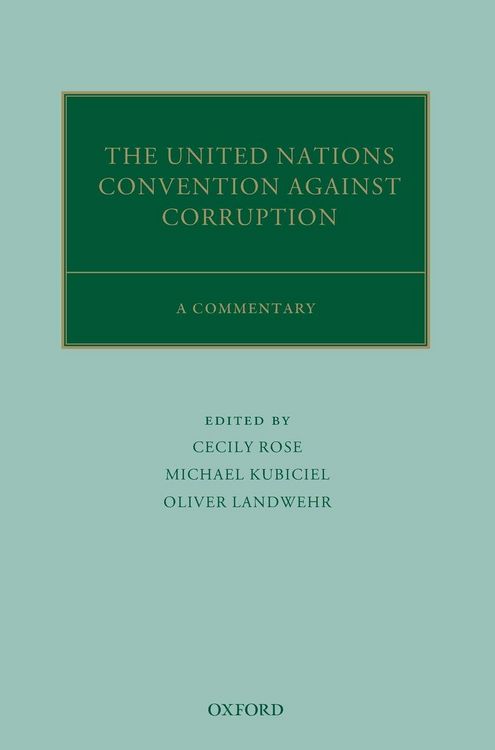 Produktbild: UN CONV AGAINST CORRUPTION OCILS C