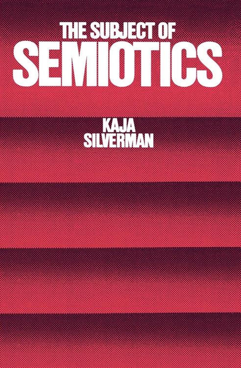 Produktbild: The Subject of Semiotics