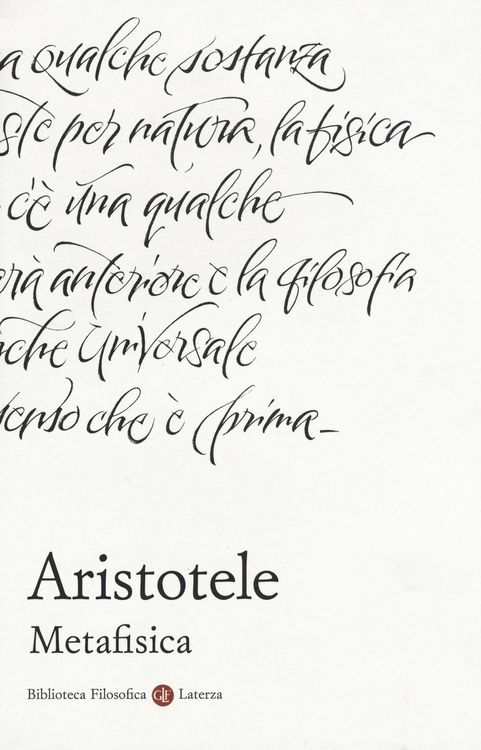 Produktbild: Metafisica. Testo greco a fronte